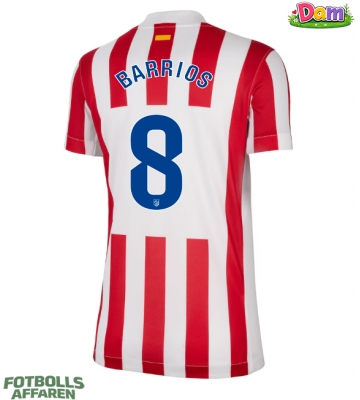 Atletico Madrid Pablo Barrios #8 Hemmatröja Kvinnor 2025-26 Kortärmad
